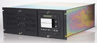 4U Gloria Rack Mount Computer - Classic 4U chassis only 18" deep. Ideal for 24" deep rack mount cabinets. Up to 3 front accessible drives and 2 internal drives. Choice of AC or DC input PS/2 type power supplies.
