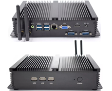 TR-YODA Fanless and Rugged Panel Mount Computer with Intel i5 CPU