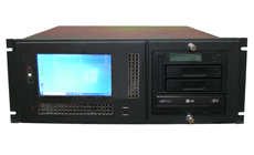 GLORIA-LCD 4U Rack PC with Intel 9th Gen CPU