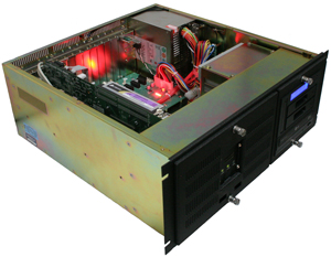 Transduction.com | TR-GLORIA-PCIe Reliable Industrial 4U Server-Class Computer with PCIe Slots | Current Intel Technology, Two Six-Core Intel Xeon E5 Processors