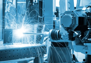 Welding in action