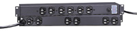Rack mount power bar